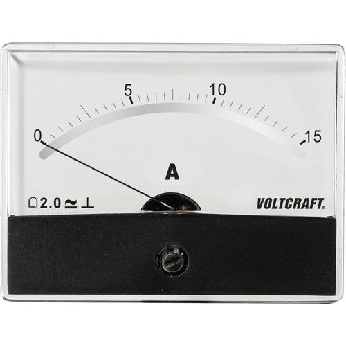 VOLTCRAFT AM-86X65/15A/DC AM-86X65/15A/DC Einbau-Messgerät AM-86X65/15A/DC Drehspule
