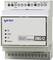 EMG-12 Gerät mit Ethernet Modbus Gateway, zeigt Statusanzeigen für RX, LINK, TX, Power. Anschlüsse oben und unten sichtbar.