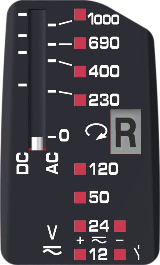 Benning DUSPOL analog Two Pole Voltage Tester, from