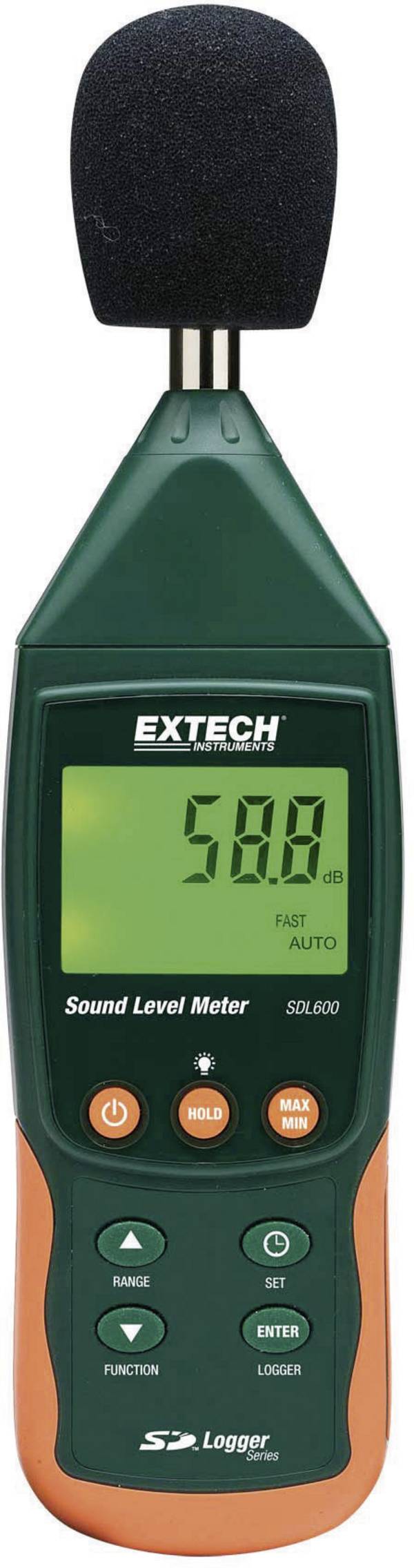 Schallpegel-Messgerät Extech SDL600 31.5 Hz - 8000 Hz 30 - 130 dB kalibriert Werksstandard (ohne Zertifikat)