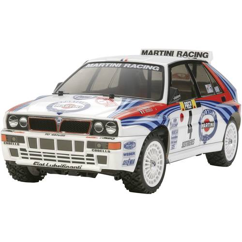 Tamiya TT-02 Lancia Delta HF Integrale Brushed 1:10 RC Modellauto Elektro Straßenmodell Allradantrieb (4WD) Bausatz