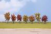 NOCH 25070 Baumpackung Herbstbäume 80 bis 100 mm Herbst 7 St.