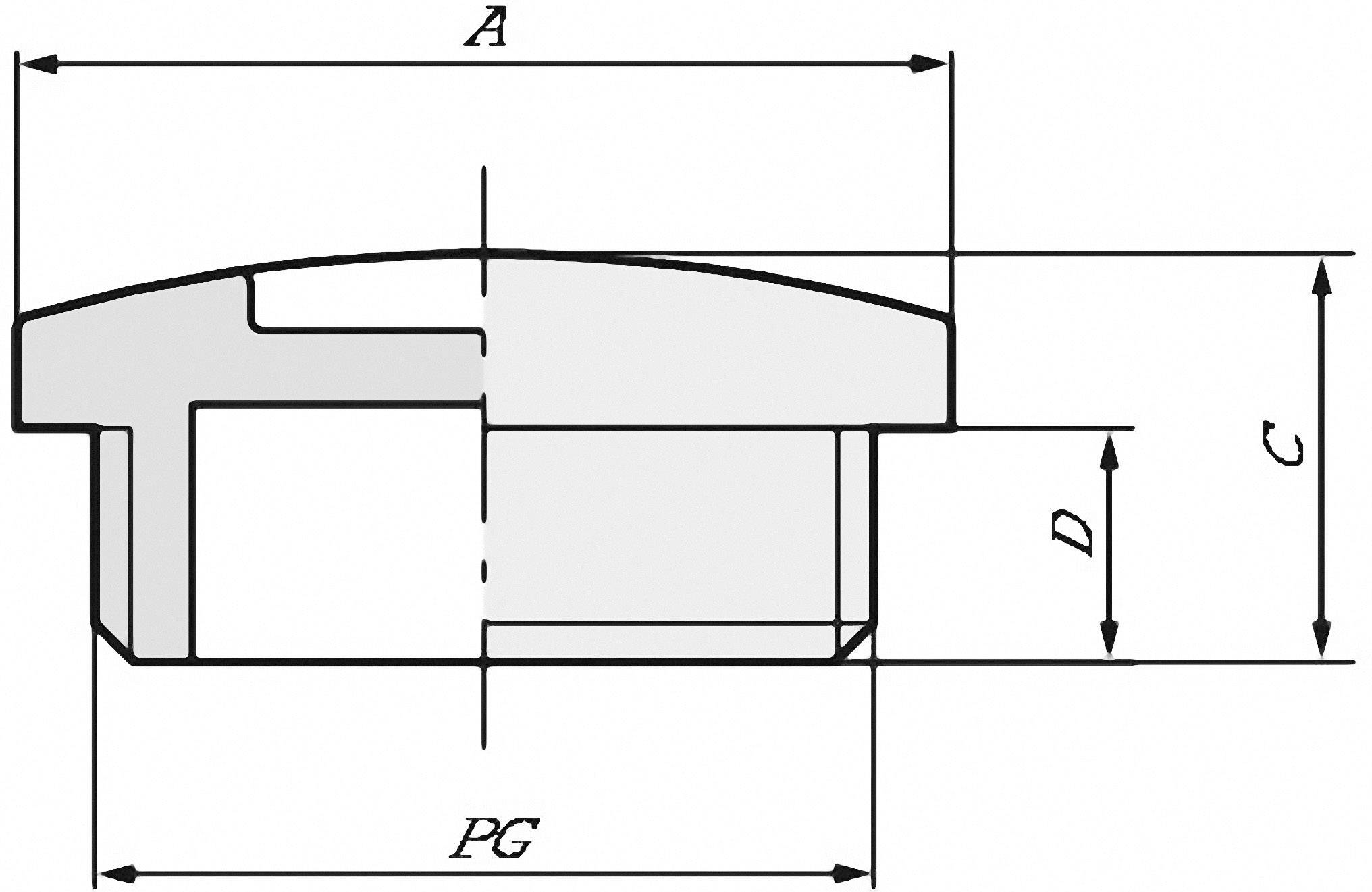 LAPP KABEL Verschlussschraube PG29 Messing Natur LappKabel SKINDICHT BL PG 29 50 St.