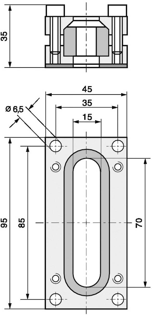 LAPP SKINDICHT FL5 Dichtungsdurchführung Aluminium 1 St.