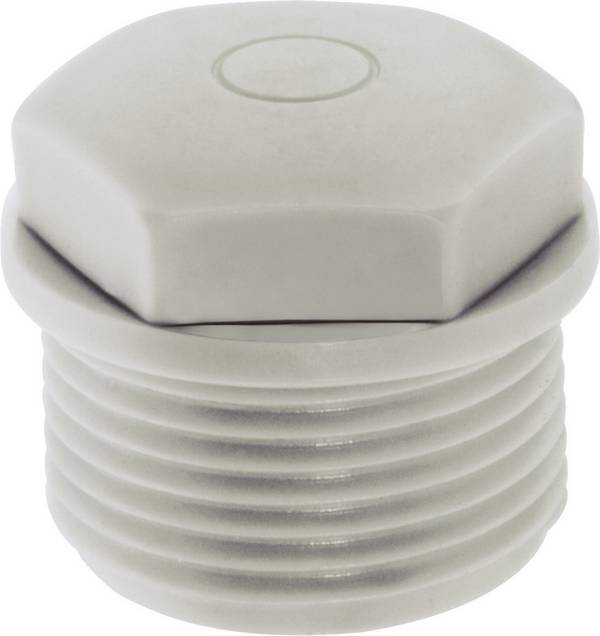 LAPP 52020563 SKINDICHT WN-M 50X1,5 Verschlussschraube mit durchstoßbarer Membran M50 Polyethylen Lichtgrau (RAL 7035) 20 St.