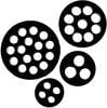 LAPP 53350870 SKINTOP DIX-M 50870 Mehrfachdichteinsatz M50 8 x 7 mm Nitril-Butadien-Kautschuk Schwarz (RAL 9005) 10 St.