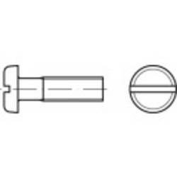 Šrouby s plochou hlavou Toolcraft, DIN 85, M5, 20 mm, 1000 ks