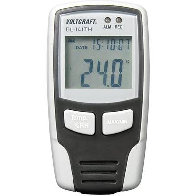 VOLTCRAFT DL-141TH DL-141TH Multi-Datenlogger  Messgröße Temperatur, Luftfeuchtigkeit -40 bis 70 °C 0 bis 100 % rF      