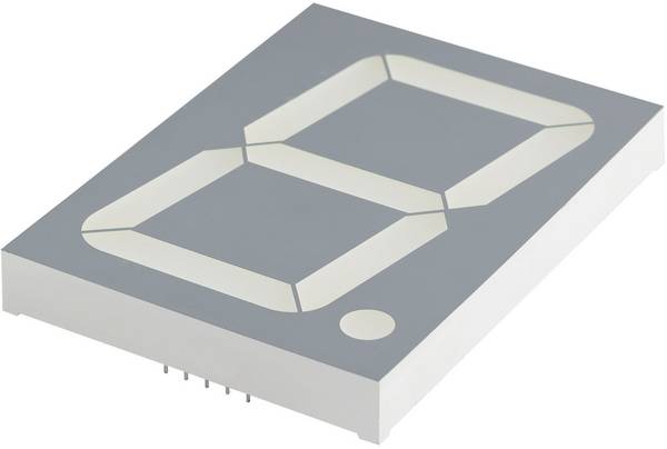 Kingbright 7-Segment-Anzeige Rot  101.2 mm 7.4 V Ziffernanzahl: 1 SC40-19SURKWA