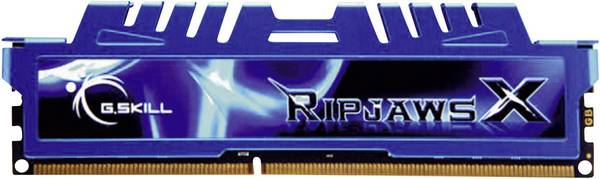 G.Skill RipjawsX PC-Arbeitsspeicher Kit    16 GB 2 x 8 GB  1600 MHz 240pin DIMM CL9 9-9-24 F3-1600C9D-16GXM