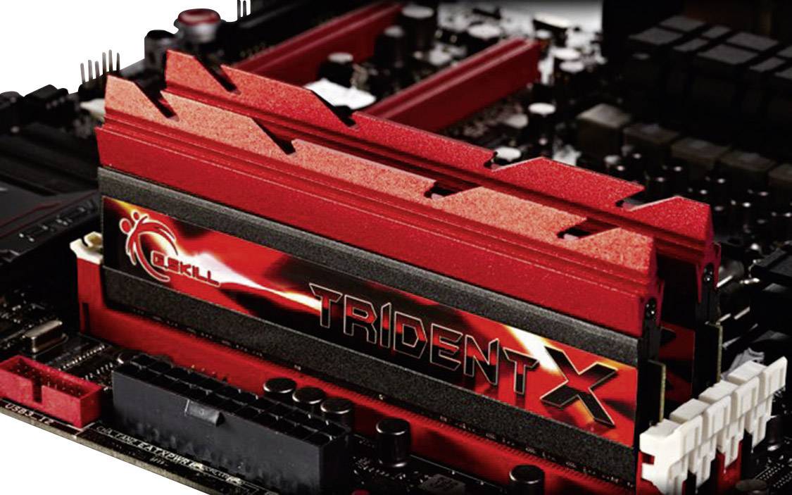 G.Skill TridentX Series - DDR3 - Kit - 8 GB: 2 x 4 GB - DIMM 240-PIN - 2400 MHz / PC3-19200-2