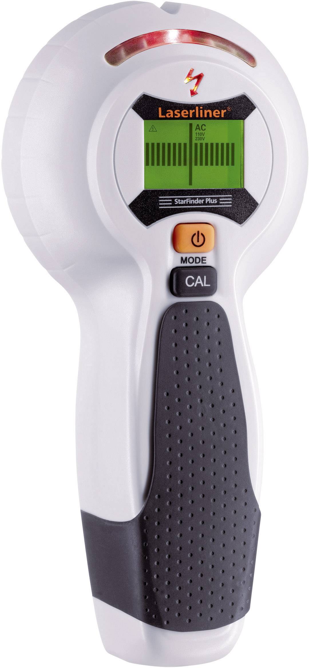 Laserliner Ortungsgerät StarFinder Plus 080.972A Ortungstiefe (max.) 40 mm Geeignet für Holz, eisenhaltiges Metall, nicht eisenhaltiges Metall, spannungsführende Leitungen