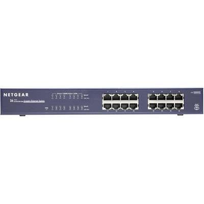 NETGEAR JGS516PE Netzwerk Switch  16 Port 1 GBit/s PoE-Funktion 