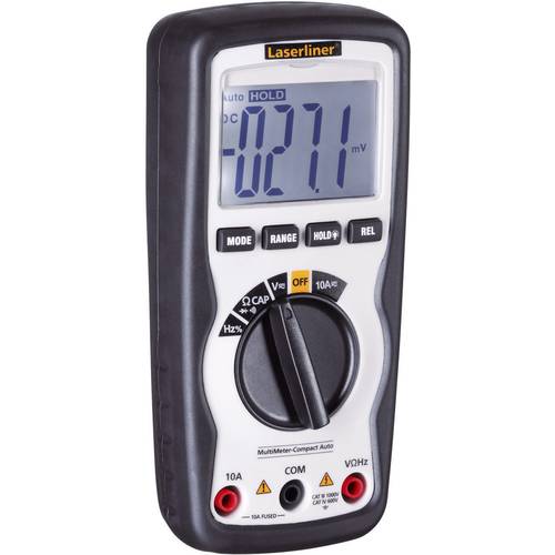 Laserliner Hand-Multimeter kalibriert (DAkkS-akkreditiertes Labor) digital CAT IV 600 V Anzeige (Counts): 4000