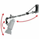 Walimex Pro 15242 Lampenstativ Arbeitshöhe 136 - 220 cm