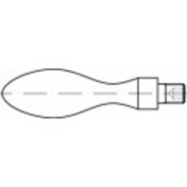 TOOLCRAFT  Ballengriff  Stahl  105324 10 St. (Ø) 16 mm