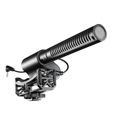 Walimex Pro Directional Mikrofon DSLR  Kamera-Mikrofon  inkl. Windschutz, Blitzschuh-Montage