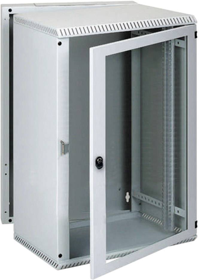 Stahlblechgehäuse mit geschweißtem Rahmengestell | Komplett vormontiert, eigenbelüftet | Rückseitiger Schwenkrahmen zum-0