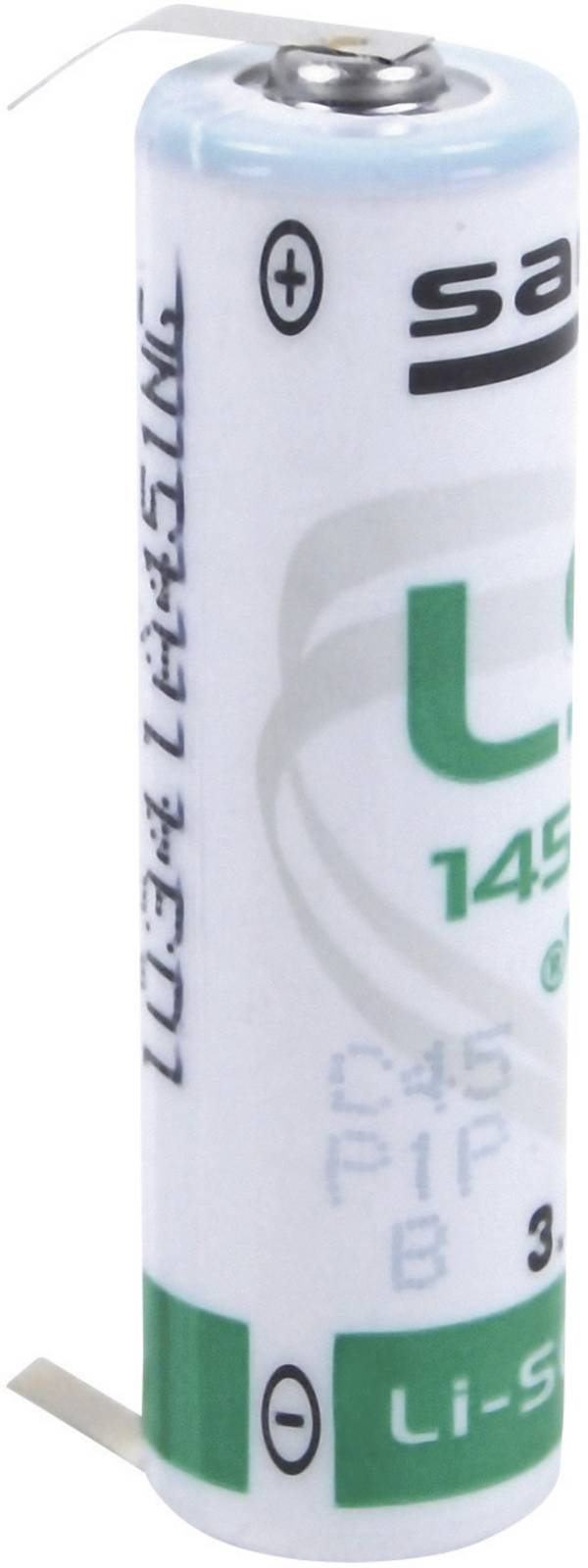 Saft 14500 CLG Spezial-Batterie Mignon (AA) U-Lötpins Lithium 3.6 V 2600 mAh 1 St.