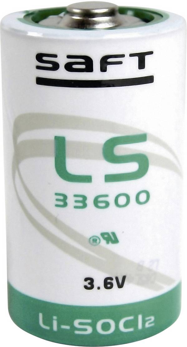 Saft LS 33600 Spezial-Batterie Mono (D) Lithium 3.6 V 17000 mAh 1 St.