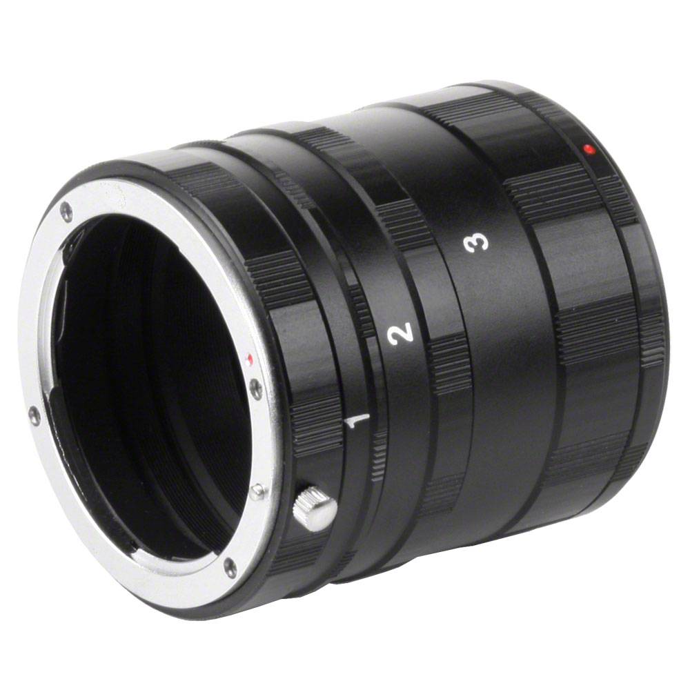 Walimex Macro Intermediate Ring Set - Verlängerungsrohr-Kit-0