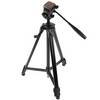 Walimex FW-3950 Dreibeinstativ 1/4 Zoll Arbeitshöhe=61 - 155 cm Schwarz inkl. Tasche
