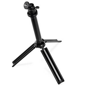 Mini Tischstativ Tripod ausziehbar Stativ Silber 1//4 Zoll 1//4 Tisch Kamera Go