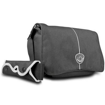 Mantona Cool Bag schwarz/weiß Kameratasche Innenmaß (B x H x T) 175 x 270 x 115 mm 