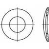 TOOLCRAFT 105889 Federscheibe Innen-Durchmesser: 6.4 mm DIN 137 Federstahl 100 St.