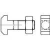 TOOLCRAFT 105942 Hammerkopfschraube M6 25 mm Vierkant DIN 186 Stahl 50 St.