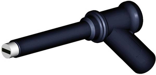 Stäubli XMA-7L Sicherheits-Prüfspitze 66.9509-21 Steckanschluss 4 mm CAT IV 1000 V Schwarz  1 St.
