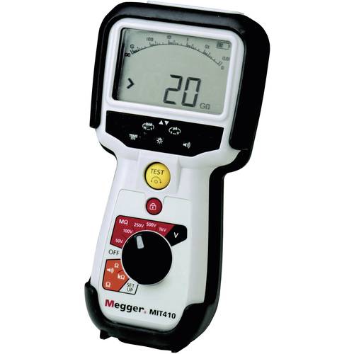 Megger MIT410/2 Isolationsmessgerät kalibriert (ISO) 50 V, 100 V, 250 V, 500 V, 1000 V 100 GΩ