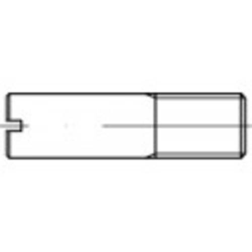 TOOLCRAFT 106609 Schaftschrauben M10 Stahl galvanisch verzinkt 50 St.
