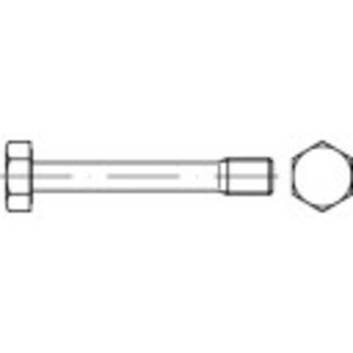 TOOLCRAFT 1067910 Sechskantschrauben mit Dünnschaft M8 30 mm Außensechskant DIN 7964 Edelstahl A2 100 St.