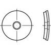 Dichtscheiben 25 mm 8.5 mm Edelstahl A2 1000 St. TOOLCRAFT 1070021