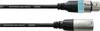 Cordial CCM7,5FM XLR Verbindungskabel [1x XLR-Buchse - 1x XLR-Stecker] 7.50 m Schwarz