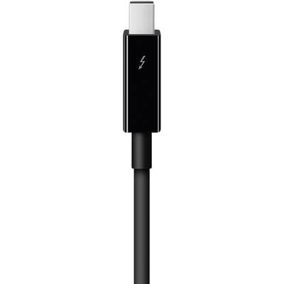 Apple Thunderbolt Anschlusskabel  0.50 m Schwarz MF640ZM/A  