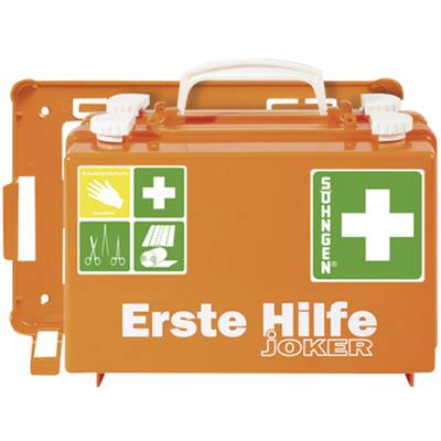 Erste-Hilfe Verbandkoffer DIN 13157, orange - aktuelle Norm