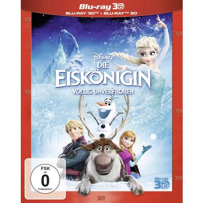 blu-ray Die Eiskönigin - Völlig unverfroren + 2D Blu-ray FSK: 0
