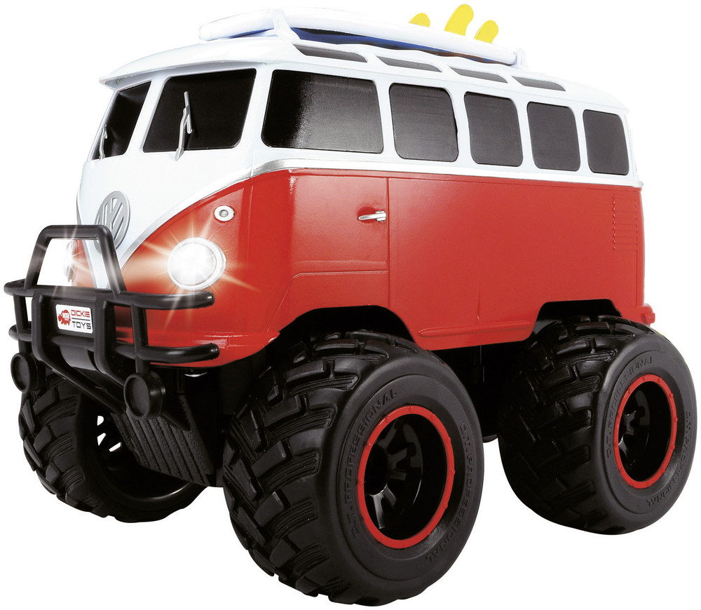 Dickie Toys 201119408 VW T1 Wheely Bus 120 RC Einsteiger Modellauto