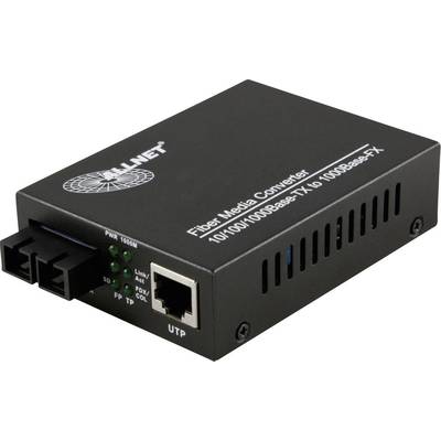 Allnet ALL-MC105G-SC-SM LAN, SFP Netzwerk-Medienkonverter 1 GBit/s 