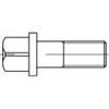 TOOLCRAFT 107936 Vierkantschrauben M8 30 mm Vierkant DIN 478 Stahl 50 St.