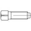 TOOLCRAFT 107954 Vierkantschrauben M10 30 mm Vierkant DIN 479 Stahl 50 St.