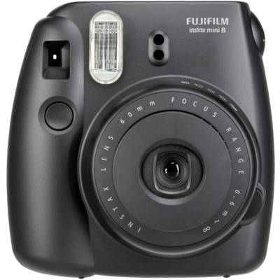 Fujifilm Instax Mini 8 Sofortbildkamera    Schwarz  