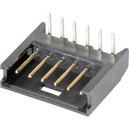 Thumbnail - TE Connectivity Stiftleiste (Standard) AMPMODU MOD II Polzahl Gesamt 6 Rastermaß: 2.54 mm 280379-2 1 St.