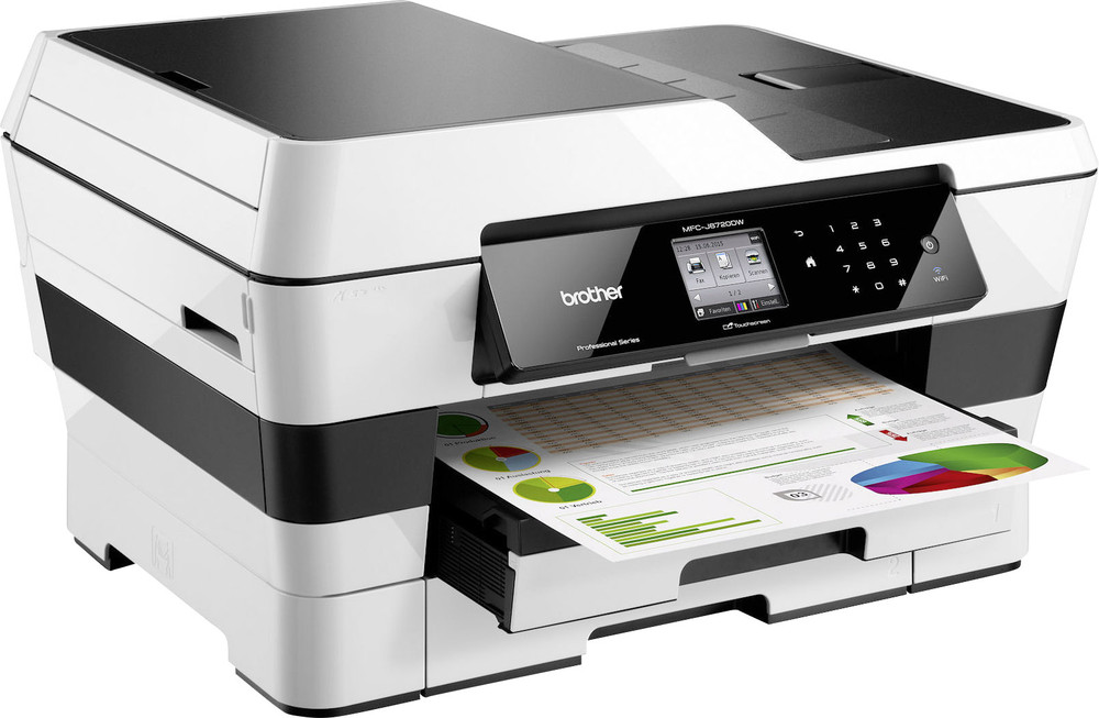 Brother MFC-J6720DW Tintenstrahl-Multifunktionsdrucker A3 Drucker, Fax ...