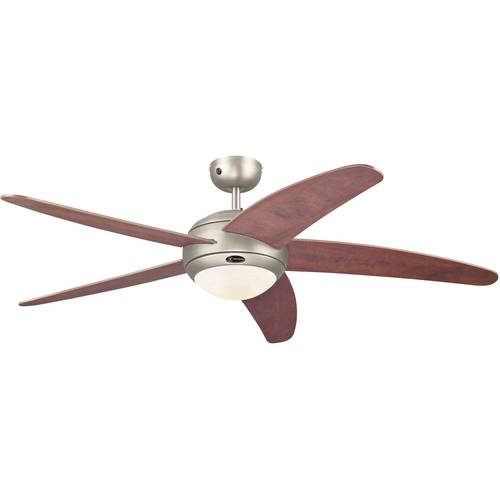 Westinghouse Bendan Deckenventilator 60 W (Ø x H) 132 cm x 360 mm Zinn mit Fernbedienung, mit Beleuchtung