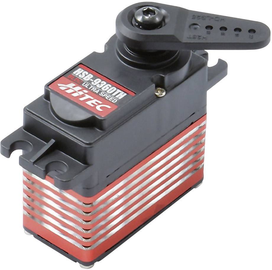 Servogehäuse mit Kühlrippen