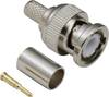 BKL Electronic 0401255/D 0401255/D BNC-Steckverbinder Stecker, gerade 50 Ω 1 St.