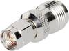 BKL Electronic 0419424 0419424 TNC-Reverse-Adapter TNC-Reverse-Buchse - SMA-Stecker 1 St.